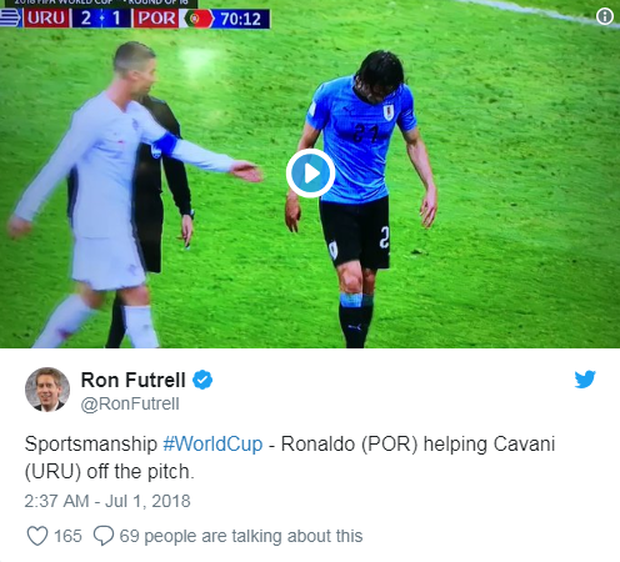 Khoảnh khắc đẹp nhất World Cup 2018: Ronaldo thua trận, nhưng giành được chiến thắng trong trái tim người hâm mộ - Ảnh 13.