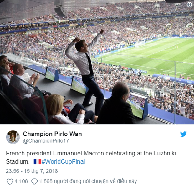 Vô địch World Cup 2018, đội tuyển Pháp được cả thế giới chúc mừng - Ảnh 7.