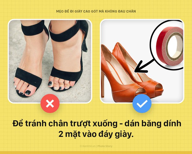 Muốn đi giày cao gót mà không sợ đau chân, nữ giới áp dụng không cần nghĩ ngay chùm mẹo vặt này - Ảnh 2.