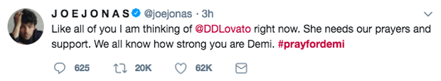 Cả showbiz bàng hoàng vì tin Demi Lovato nhập viện cấp cứu do sốc ma túy - Ảnh 1.