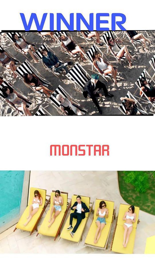 Vừa ra mắt, MV Hey Girl (Monstar) dính nghi án vay mượn concept MV mùa hè của WINNER - Ảnh 12.