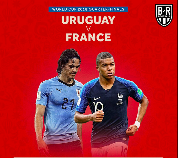 Tứ kết World Cup: Nhận định Pháp vs Uruguay ngày 6/7 - Ảnh 1.