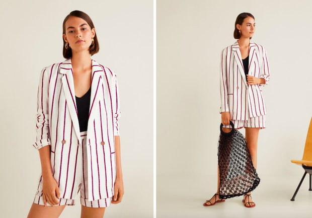 15 mẫu áo blazer của Zara, H&M... thanh lịch mà cực kỳ cá tính dành cho nàng công sở khi thời tiết đang chuyển từ hè sang thu - Ảnh 7.