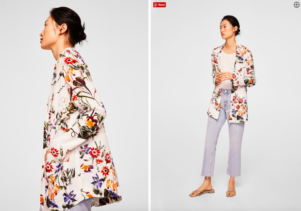 15 mẫu áo blazer của Zara, H&M... thanh lịch mà cực kỳ cá tính dành cho nàng công sở khi thời tiết đang chuyển từ hè sang thu - Ảnh 8.