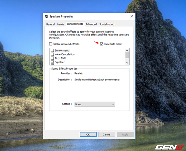 Những tinh chỉnh đơn giản giúp nâng cao trải nghiệm âm thanh trên Windows 10 - Ảnh 13. Những tinh chỉnh đơn giản giúp nâng cao trải nghiệm âm thanh trên Windows 10 - Ảnh 13.