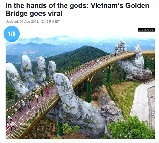 Cầu Vàng ở Đà Nẵng vẫn đang là từ khoá hot nhất trên các trang tin lẫn mạng xã hội quốc tế - Ảnh 19.