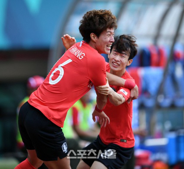 Olympic Hàn Quốc tiến vào bán kết ASIAD 2018 sau chiến thắng nghẹt thở trước Uzbekistan - Ảnh 1.