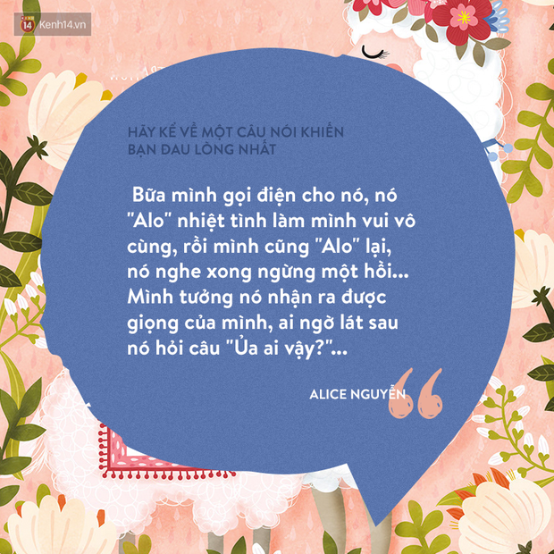 Có những lời nói, nghe thì đơn giản và giản dị tuy nhiên nhằm lại thương tổn khó khăn rất có thể xóa được - Hình ảnh 3.