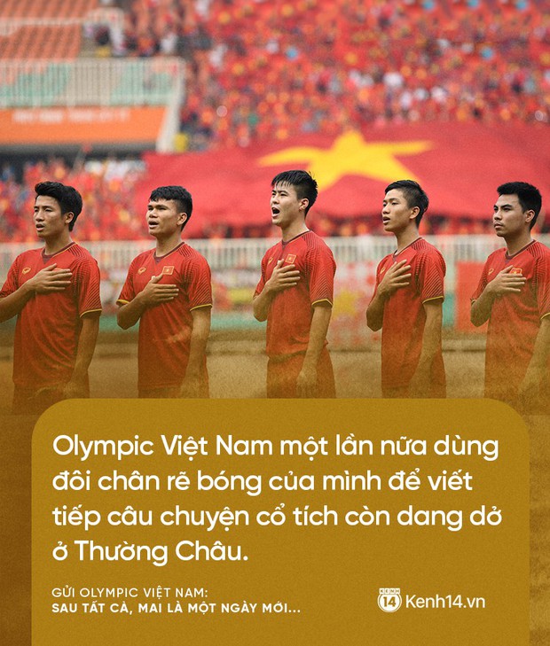 Từ CĐV gửi Olympic Việt Nam: Không sao cả, vì đã yêu thương nên chúng tôi nhất định tiếp tục yêu thương! - Ảnh 2.