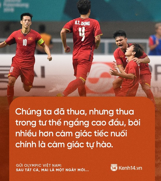 Từ CĐV gửi Olympic Việt Nam: Không sao cả, vì đã yêu thương nên chúng tôi nhất định tiếp tục yêu thương! - Ảnh 3.