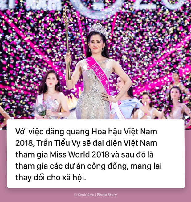 Trần Tiểu Vy Hoa hậu Việt Nam 2018: Những điều ấn tượng về Tân hoa hậu - Ảnh 11.