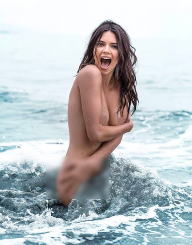 Chẳng ngại sau vụ lộ ảnh nude, Kendall Jenner tự tung thêm hình khỏa thân nóng bỏng - Ảnh 3.