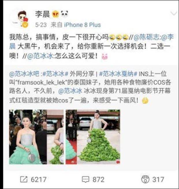 Lý Thần xoá bài đăng về Phạm Băng Băng, nghi vấn mối quan hệ của cặp đôi đang gặp khủng hoảng? - Ảnh 3.