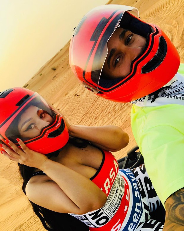 Bạn trai mới của Nicki Minaj chính là tay đua xe F1 hàng đầu thế giới này? - Ảnh 1.