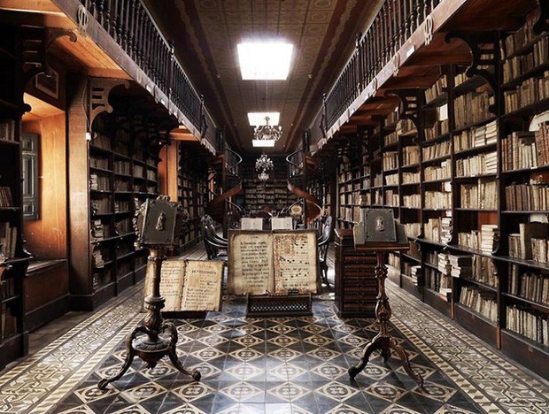 Nhiếp ảnh gia người Ý thực hiện cuộc hành trình đi tìm thư viện đẹp nhất thế giới, và đây là những gì anh ấy ghi lại được - Ảnh 11.