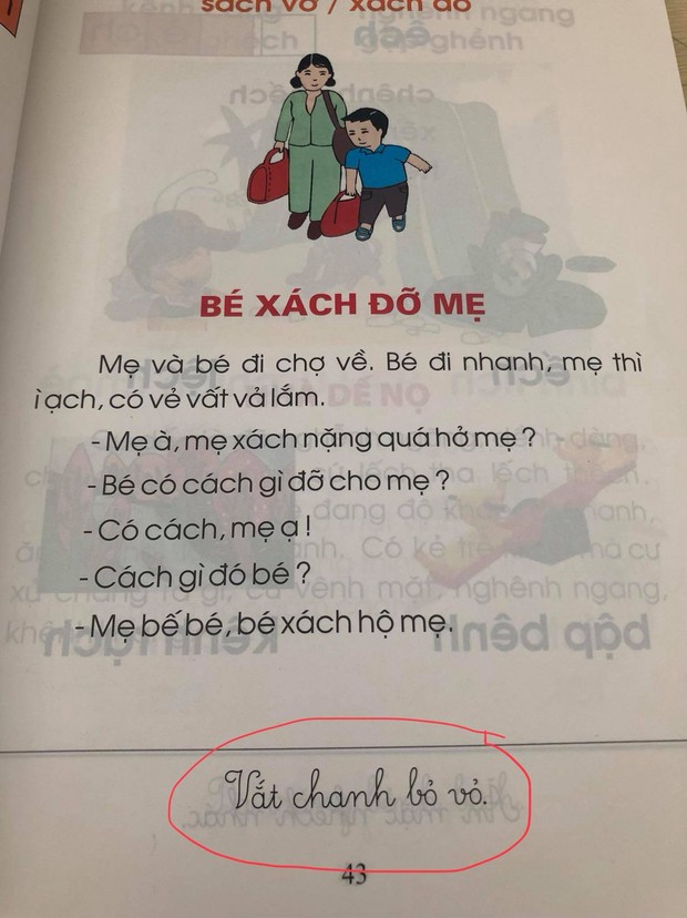 Ngày khai giảng, phụ huynh lo ngại về nội dung sách Tiếng Việt lớp 1 - Ảnh 3.