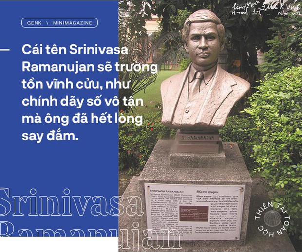 Thiên tài toán học Srinivasa Ramanujan, người đàn ông biết đếm tới vô tận - Ảnh 16.