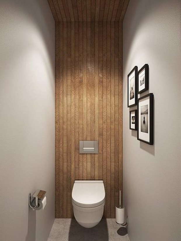 Cách sắp xếp thông minh cho nhà tắm, nhà vệ sinh “siêu nhỏ“ - Ảnh 5.