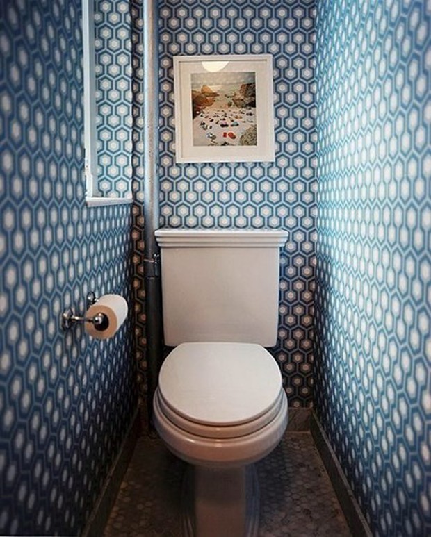 Cách sắp xếp thông minh cho nhà tắm, nhà vệ sinh “siêu nhỏ“ - Ảnh 7.