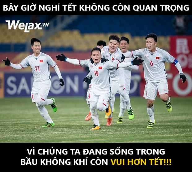 Chiến thắng của U23 Việt Nam đúng là khiến người ta sướng quên cả Tết! - Ảnh 15.