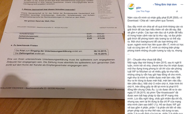 Tải phim trên mạng về, du học sinh Việt tại Đức bị phạt gần 70 triệu đồng - Ảnh 1.