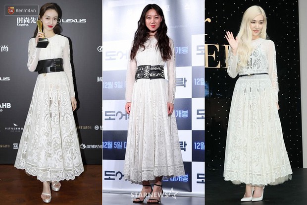 Diện váy xuyên thấu “lộ hàng” sao cho tinh tế nhất? Ngô Cẩn Ngôn, Tiffany và Gong Hyo Jin sẽ cho bạn câu trả lời - Ảnh 10.