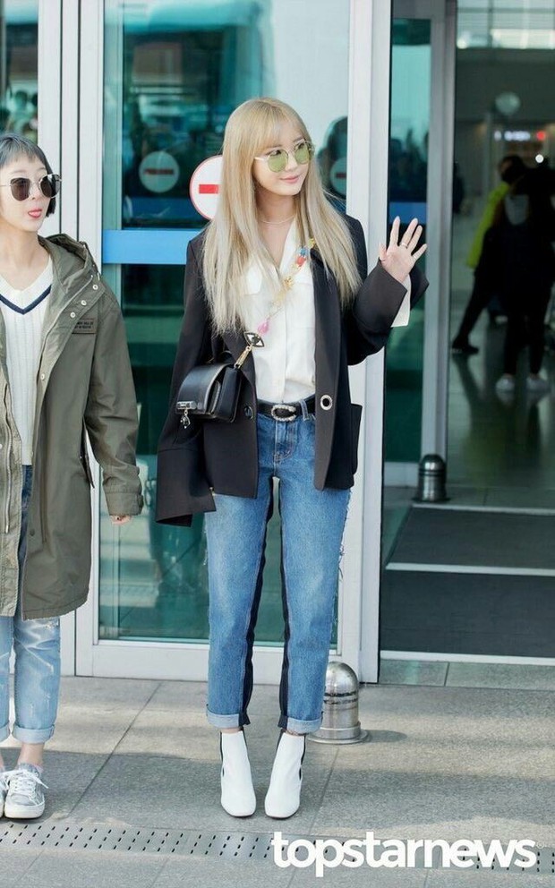 Sao Hàn mặc blazer: 5 công thức thường xuyên được sử dụng để diện thật trẻ trung chiếc áo đứng đắn này - Ảnh 9.