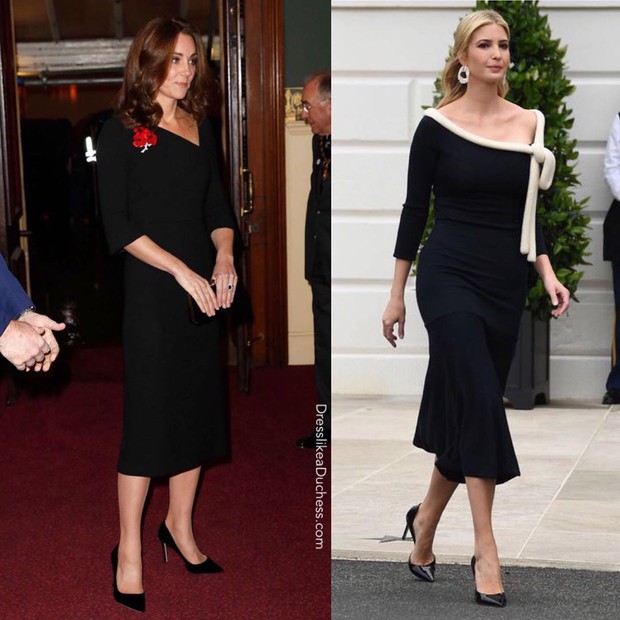 “Đánh bại” Meghan Markle nhưng con gái tổng thống Trump vẫn “thua đẹp” trước công nương Kate khi cùng diện đồ hao hao - Ảnh 4.