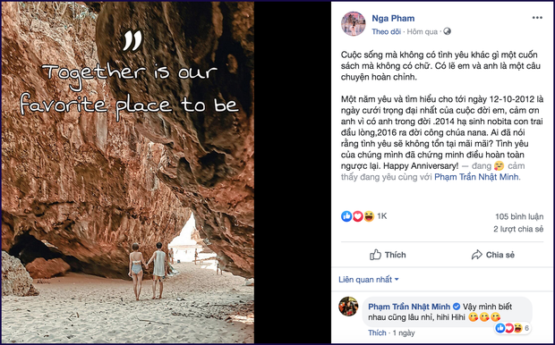 Có ai si tình như đại gia Minh Nhựa: Post 7749 lời yêu kỉ niệm 7 năm ngày cưới, không quên nhắn nhủ ck iu vk rất rất nhiều - Ảnh 4. Có ai si tình như đại gia Minh Nhựa: Post 7749 lời yêu kỉ niệm 7 năm ngày cưới, không quên nhắn nhủ ck iu vk rất rất nhiều - Ảnh 4.