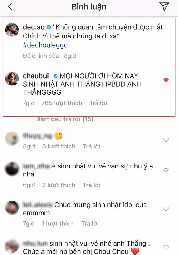 Ước gì có người yêu như Châu Bùi: Nhắc fan chúc mừng sinh nhật Decao vừa lầy vừa dễ thương, chê bồ trẻ trâu mà vẫn mê tít! - Ảnh 2.