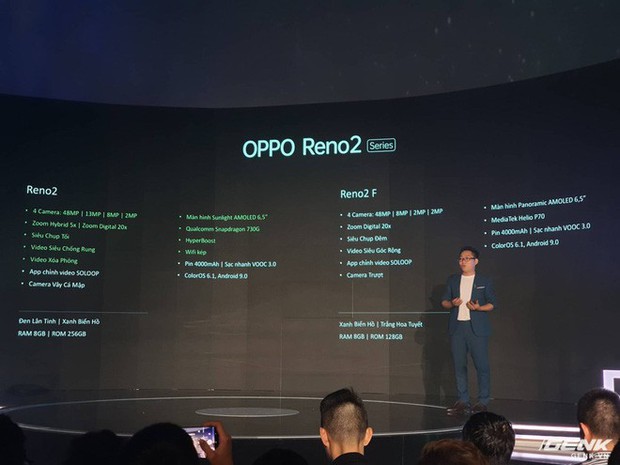 Chính thức ra mắt bộ đôi Oppo Reno 2 và 2F tại Việt Nam: Thiết kế vây cá mập độc quyền, 4 camera, sạc VOOC 3.0, giá 8,99 và 14,99 triệu đồng - Ảnh 12.