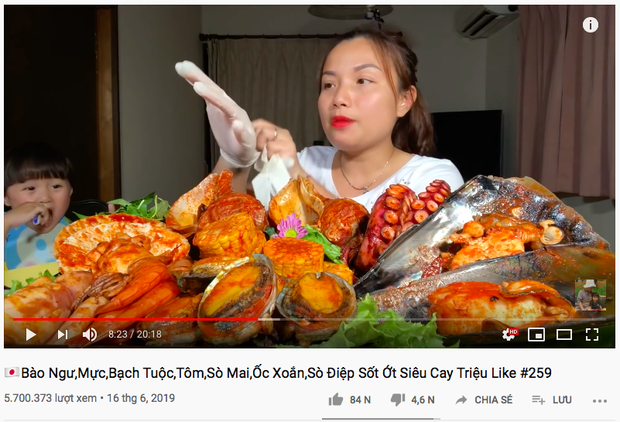 Hiện tượng MXH Quỳnh Trần JP đang sở hữu 4 video khủng nhất nhì giới Youtube ẩm thực Việt: toàn món đắt tiền, mukbang đúng kiểu “dạ dày không đáy” - Ảnh 7.