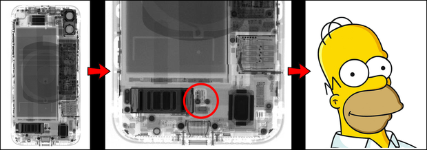 Thử chụp X quang iPhone 11, cả làng nhao nhao vì một chi tiết trùng hợp tầm cỡ vũ trụ đa chiều - Ảnh 2.