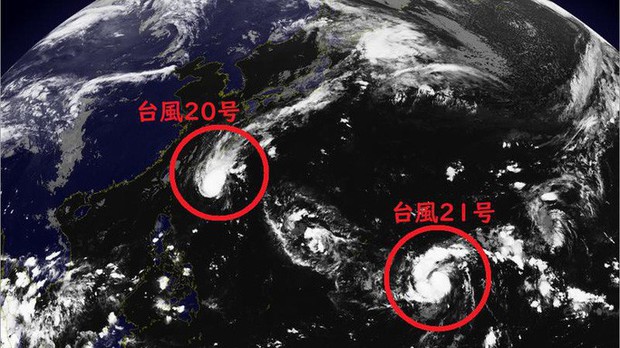  Hai cơn bão mới đang tiến tới Nhật  - Ảnh 1.