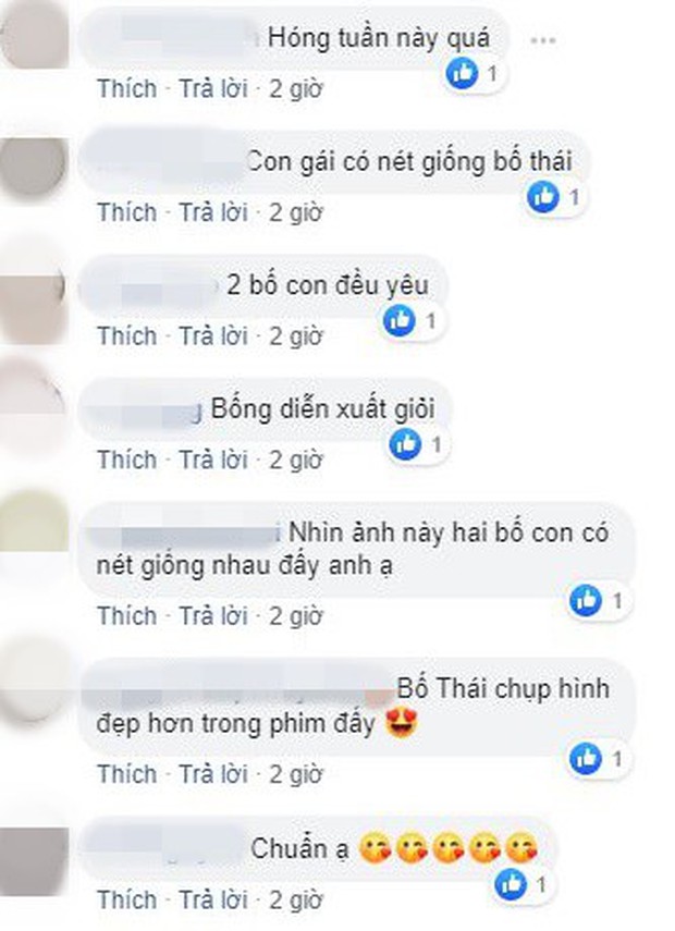 Dễ thương như bé Bống Hoa hồng trên ngực trái: Đòi bố Ngọc Quỳnh khoe ảnh chụp chung nhưng phải khen mới chịu! - Ảnh 2.