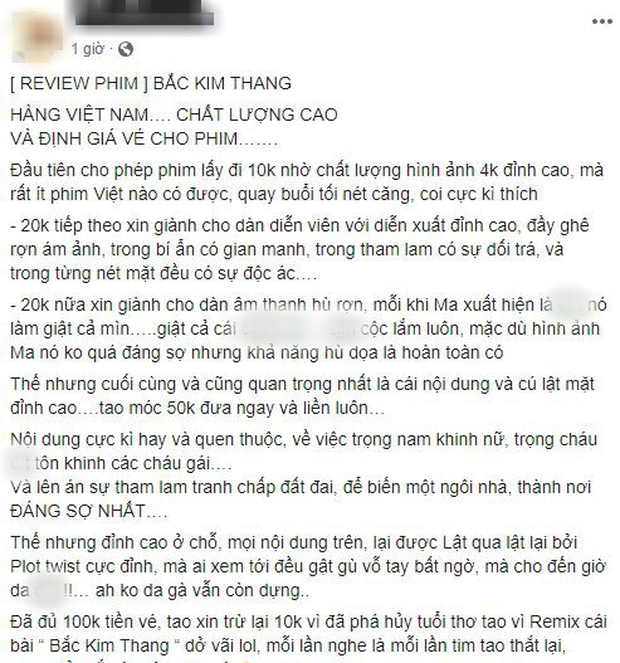 MXH bùng nổ lời khen dành cho Bắc Kim Thang: Block liền tay kẻ nào có tật ngứa miệng SPOIL phim vì twist quá đỉnh! - Ảnh 3.