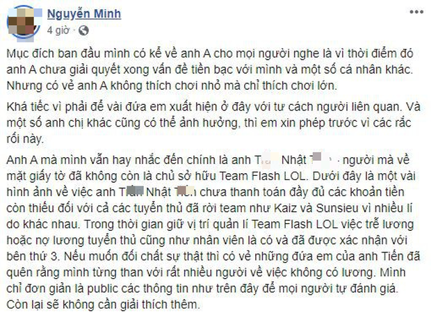 Ngày không bình yên của làng LMHT Việt: Quản lý cũ của Sky Gaming Daklak bị tố nợ lương tuyển thủ, nhân viên - Ảnh 1.