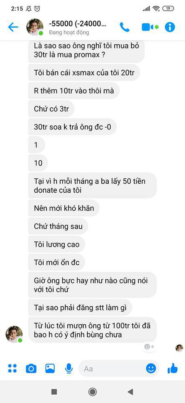 LMHT: Biến căng SBTC - Thầy Ba đăng đàn tố Hiệu trưởng Tú Sena đang quỵt nợ hàng trăm triệu đồng - Ảnh 4.