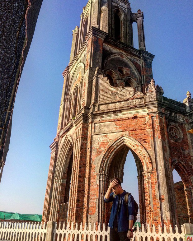 Sửng sốt trước nhà thờ được dân mạng ca tụng là “tháp nghiêng Pisa” phiên bản Việt: Chẳng biết giống ở chỗ nào ta? - Ảnh 5.