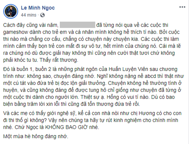 Dương Triệu Vũ cùng dàn sao Việt bức xúc, thẳng thắn chỉ trích Lưu Thiên Hương là ngớ ngẩn sau sự cố Quán quân Giọng hát Việt nhí 2019 - Ảnh 6.