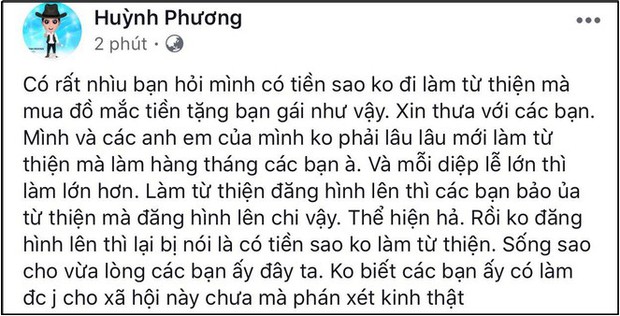 Bị nói yêu rầm rộ bao nhiêu chia tay nhanh với Sĩ Thanh bấy nhiêu, Huỳnh Phương đáp trả cực gắt thế này đây! - Ảnh 4.