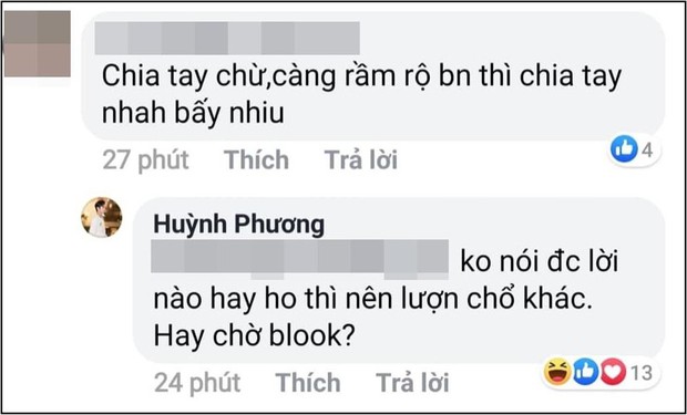 Bị nói yêu rầm rộ bao nhiêu chia tay nhanh với Sĩ Thanh bấy nhiêu, Huỳnh Phương đáp trả cực gắt thế này đây! - Ảnh 2.