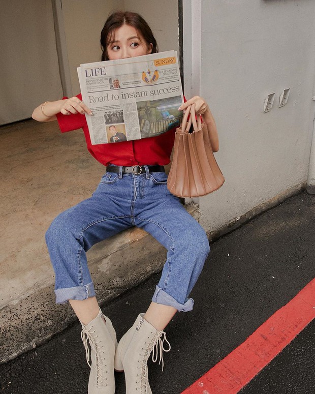 Bước đầu tiên để nàng công sở đưa style lên tầm cao mới chính là ghim 5 phương pháp diện boots sau - Ảnh 15. Bước đầu tiên để nàng công sở đưa style lên tầm cao mới chính là ghim 5 phương pháp diện boots sau - Ảnh 15.