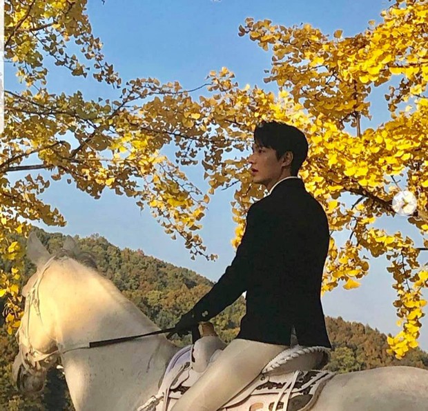 Thu đi để lại lá vàng, nhìn Lee Min Ho cưỡi ngựa trắng mà lòng chị em réo vang: Mau chiếu phim nhà đài ơi! - Ảnh 4.