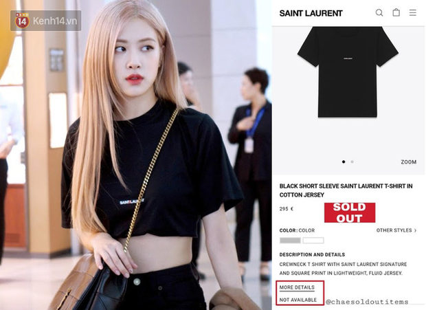 Đâu chỉ có Jennie và Lisa, cô nàng Rosé cũng có thành tích sold out đáng nể, diện món nào là món đó bán sạch trơn - Ảnh 5.