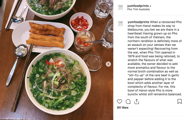 Phở Thìn Lò Đúc ở Úc khuấy động khắp mặt trận Instagram với hàng loạt hình check in và đây là những nhận xét của bạn bè quốc tế - Ảnh 4. Phở Thìn Lò Đúc ở Úc khuấy động khắp mặt trận Instagram với hàng loạt hình check in và đây là những nhận xét của bạn bè quốc tế - Ảnh 4.