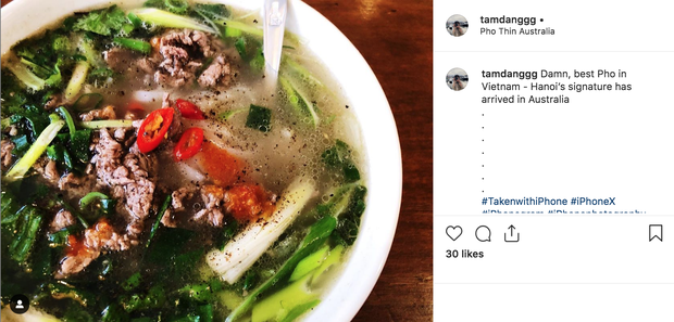 Phở Thìn Lò Đúc ở Úc khuấy động khắp mặt trận Instagram với hàng loạt hình check in và đây là những nhận xét của bạn bè quốc tế - Ảnh 5. Phở Thìn Lò Đúc ở Úc khuấy động khắp mặt trận Instagram với hàng loạt hình check in và đây là những nhận xét của bạn bè quốc tế - Ảnh 5.