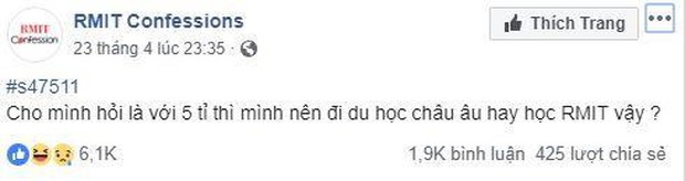 Đi làm thêm cũng bị kì thị vì học Rmit ba mẹ giàu rồi đi làm chi nữa, chàng sinh viên đăng đàn lên mạng xã hội bày tỏ nỗi lòng - Ảnh 1.