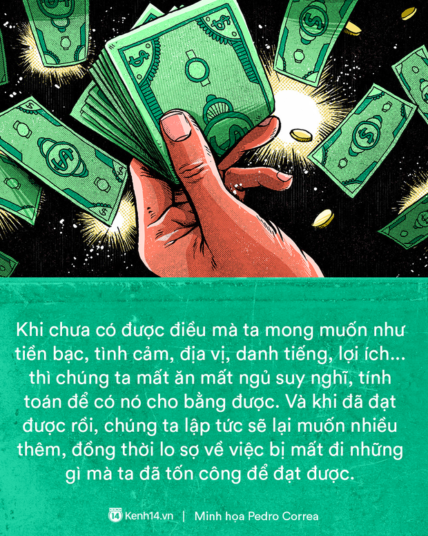 Hãy biết thế nào là Đủ, vì đằng sau mỗi sự kỳ vọng đều là những nỗi sợ hãi: Sợ không có được và sợ bị mất đi - Ảnh 2.