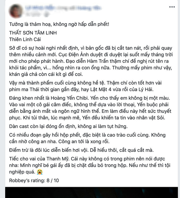 Khán giả chia phe rầm rộ sau suất chiếu sớm Thất Sơn Tâm Linh: Người đòi ngủ trong rạp, kẻ hỏi bản uncut bán không tôi mua? - Ảnh 2.